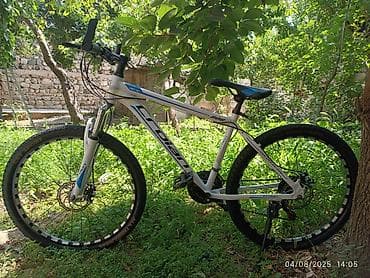 Детские велосипеды: Crolan 808 dağ velosipedi - Çərçivə: Alüminium, ağ rəng, mavi-boz — 4