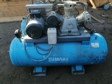 воздушный компрессор: Kompressor.8-12 atmosfer.300 litrlik.Elektirik mühərriki5- 7.5 kvt — 2