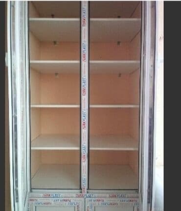 Balkon üçün plastik şkafların yığılması və quraşdırılması Ağ rəngdə 90 lalafo.az -da Balkon üçün plastik şkafların yığılması və quraşdırılması Ağ rəngdə 90