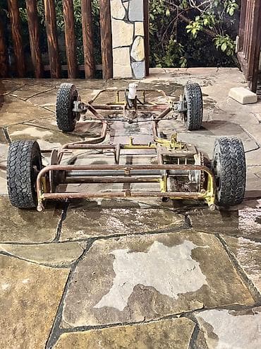 4 teker: Karting şassisi və yürüş hissələri - Boru karkaslı karting şassisi, 4 — 1