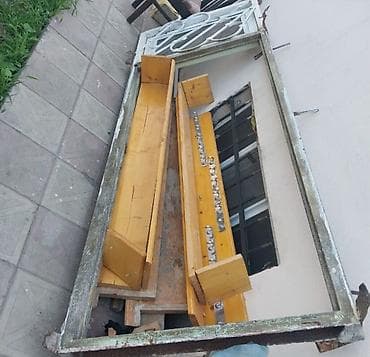 qapi ve pencere: Taxta və metal qapılar – dəst - Xarici giriş qapısı: metal — 2