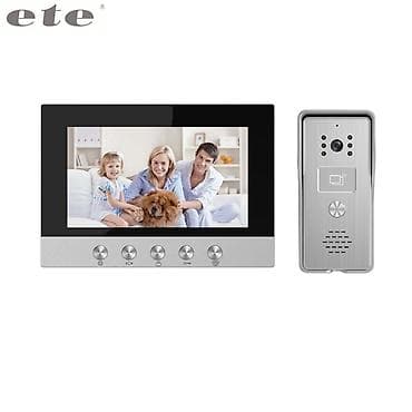 Видеонаблюдение: Video domofon dəsti – 7 düymlük daxili monitor + qapı öncəsi kamera — 4