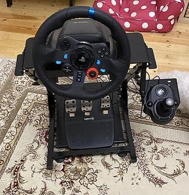 xbox logitech g920: Logitech G29 Driving Force sükan dəsti + 3 pedallı blok + Logitech — 7