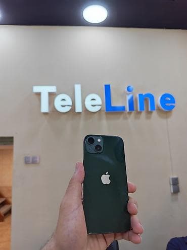apple macbook: IPhone 13, 128 GB, Alpine Green, Zəmanət, Simsiz şarj, Face ID — 1