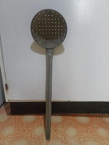 Metal süzgəc qaşıq (skimmer) - Material: möhkəm metal ərinti - — 1