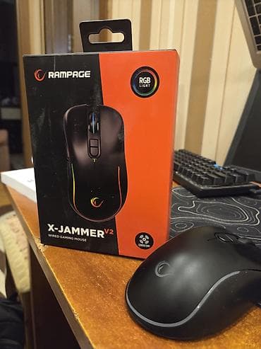 logitech g pro: Rampage X-Jammer V2 (SMX-R47) – simli gaming mouse Xüsusiyyətlər: - — 1