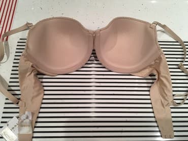 бежевый купальник: Обсолютно новый бюстик, с биркой Global lingerie 80С Финляндия — 2