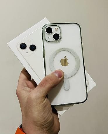 iphone 7 case: IPhone 13, Ağ, Face ID — 1