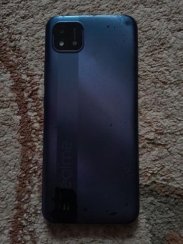 j5 2015 ekran: Realme C11 (2021) arxa qapaq + orta karkas (middle frame) komplekti - — 2