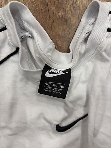 Futbolka, Nike, 3XL, rəng - Ağ — 3