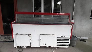 ucuz soyuducular: Soyuduculu vitrin-bufet (market/kafe üçün) - Tip: Ön şüşəli, üfüqi — 6