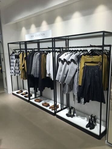 открытая вешалка для одежды: Açıq dolab vitrini, Yeni, Pulsuz çatdırılma — 15