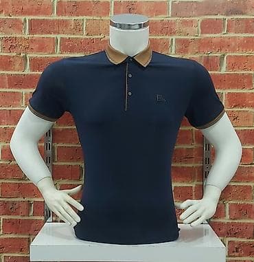 polo saat: Kişi polo köynəkləri - Klassik yaxalı və 3 düyməli model - Qısaqol — 2