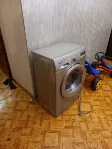 ziqzaq mala: Paltaryuyan maşın Sharp, 6 kq, İşlənmiş, Avtomat, Qurutma var, Kredit yoxdur, Ünvandan götürmə — 4