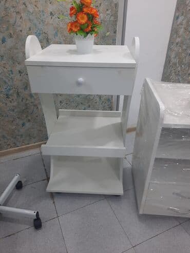 su sifarişi tonla: Etejerka
Daşıyıcı
təkərli 
polkalı
Kosmetoloji — 2