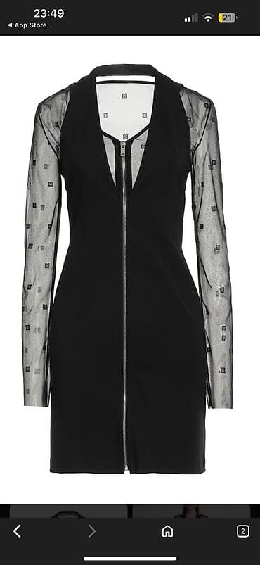 Женская одежда: Коктейльное платье, Мини, Givenchy, M — 1