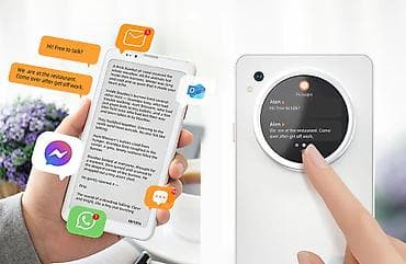 Bigme E-ink smartfon/elektron oxu qurğusu – arxa dairəvi LCD — 3
