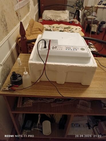 inkubator rus: 16liq - 110 manat 36 liq - 160 manat Üç dəfə istifadə olunub və — 6