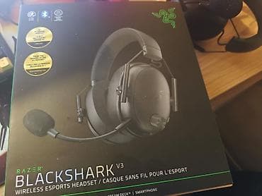 kofemolka satilir: İşlənmiş Simli Qulaqcıqlar, Razer, rəng - Qara — 1