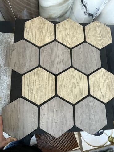 ağac budama: MDF dekor panelləri – hazır kompozit lövhələr - Material: MDF əsaslı — 1