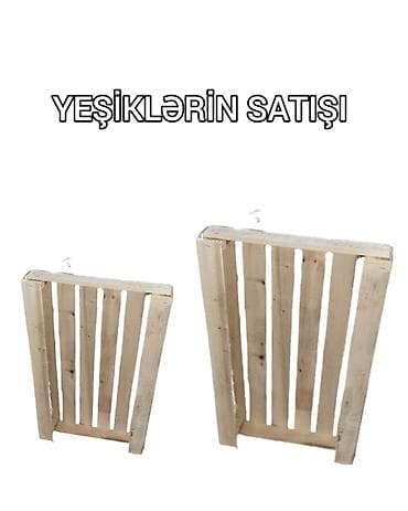 Taxta yeşiklər – satış Məhsul təsviri: - Təbii ağacdan hazırlanmış