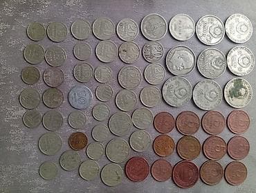 kolleksiya: SSR dövrünə aid qarışıq sikkə toplusu Tərkib (şəkillərdə görünən — 2