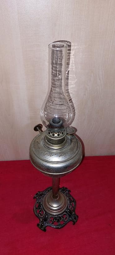 antik samovar aliram: Antik neft lampaları, 19-cu əsrin sonları almaniya istehdalı — 3