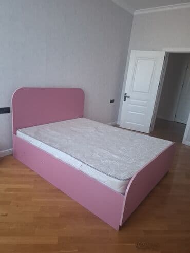 iki nəfərlik matras: İkinəfərlik çarpayı, Bazasız, Matras ilə, Siyirməsiz — 1