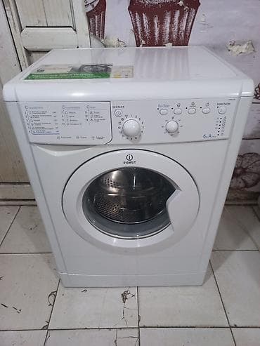 işlənmiş paltaryuyan alıram: Paltaryuyan maşın Indesit, 6 kq, İşlənmiş, Avtomat, Qurutma var, Pulsuz çatdırılma, Ödənişli çatdırılma — 1