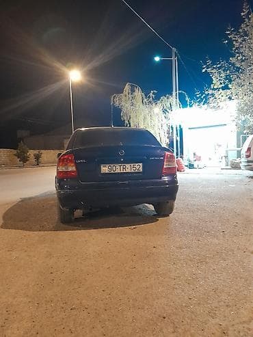 Продажа авто: Opel Astra G (sedan/hatchback deyil, 4 qapı) – tünd mavi rəng Texniki — 5