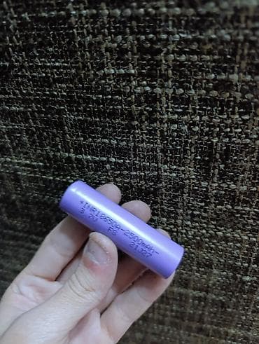 sud ceni: Salam 18650 işlənmiş akkumulyatorlar satılır 2500-2600 mah 3.7v və — 10
