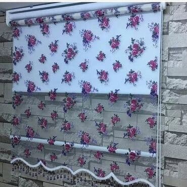 Pərdə və tüllər: Zebra və plisse jalüzlər Məhsul təsviri: - Zebra jalüz: İkiqat — 10