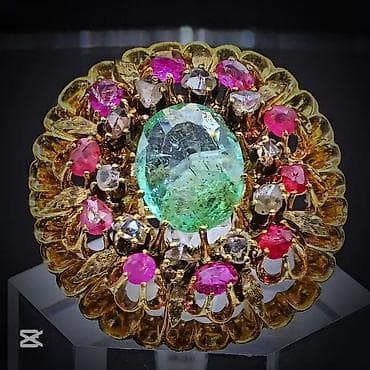tiffany uzuk: Üzük, Sarı qızıl, Zümrüd — 2