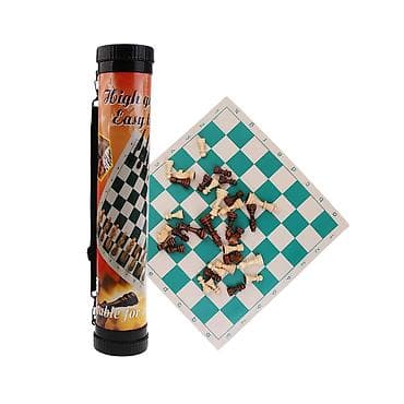 şahmat: Rulon şahmat dəsti, şahmat lövhəsi, şahmat daşları (50 sm) 🪪 — 1