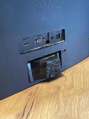 manit: Samsung əyri monitor 27lik 27inch ekran Samsung marka arxa stand yeri — 4