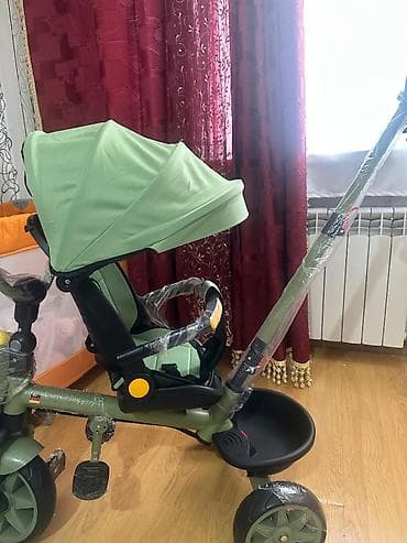 veloiped: Yeni Üç təkərli Uşaq velosipedi 18", sürətlərin sayı: 1, Ünvandan götürmə — 2