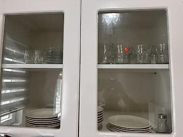 uşaq masaları: Mətbəx üçün, Açılmayan, Dördbucaq masa, 6 stul — 5