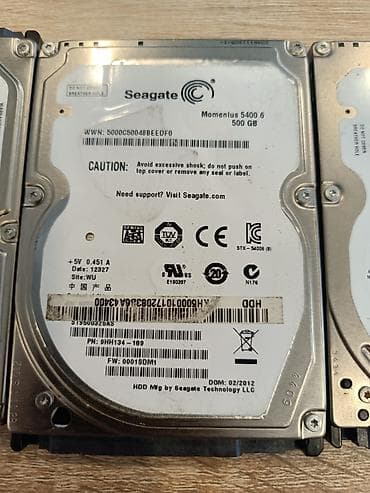 honda disk: Məhsul: 2-ci əl 2.5" SATA noutbuk HDD-ləri (işlək), hamısı Low Level — 3