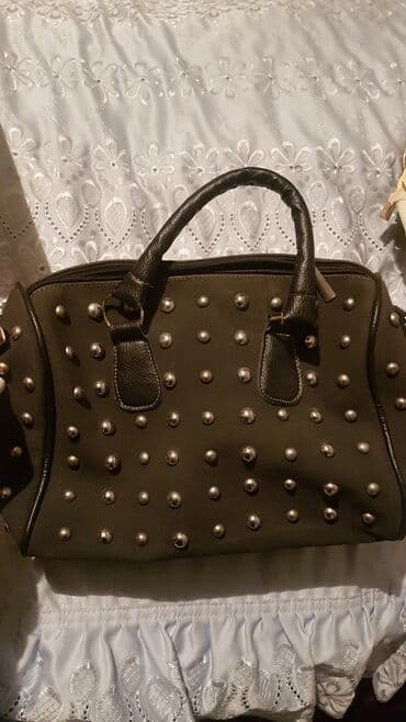 əl sumkası: Стильная, чёрная сумка, в очень хорошем состоянии — 1