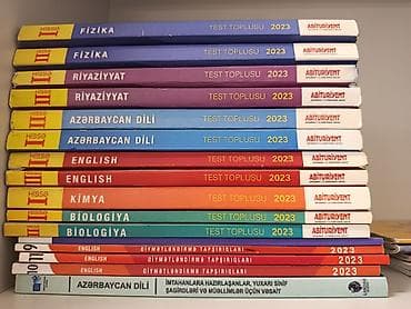 Fizika Testlər 11-ci sinif, 1-ci hissə, 2023 il