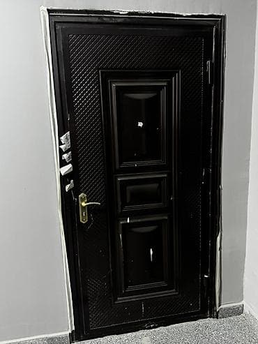 col qapı: Qapı – giriş üçün dekorativ və möhkəm model - Material: metal — 2