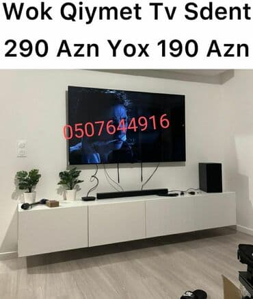 quxna mebeli islenmis: Yeni, Düz TV altlığı, Polkalı, Laminat, Azərbaycan — 3
