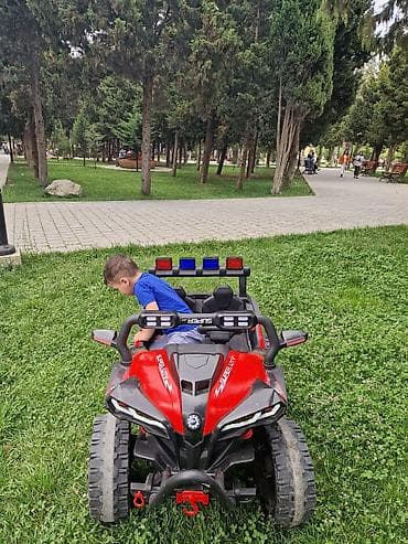 elekt: Uşaq elektrik avtomobili – off-road tipli 4 təkərli “ATV/buggy” — 1