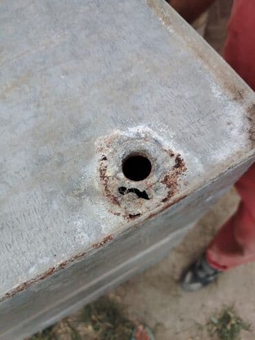 dəmir çən satışı: Bak, Metal, 1000 l l, İşlənmiş, Ünvandan götürmə — 2