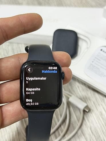 nabi watch: Smart saat, Apple, Аnti-lost, rəng - Göy — 4