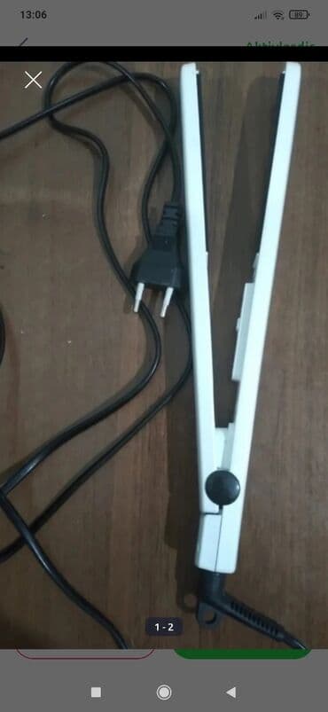 Ütülər və buxarlayıcılar: Saç düzləşdiricisi satılır.Ad-Powerful.Yenidir.Kim istərsə gəlib — 1