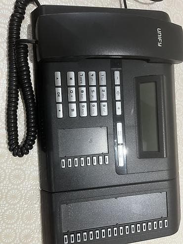 3 birinde printer: Unify OpenStage ofis telefonu + əlavə modul - Brend/model: Unify — 1