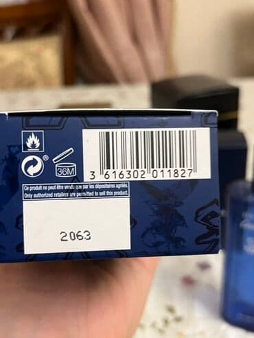 Müxtəlif brend kişi ətirləri seti Boş originaç flakonlar Şəkillərdə — 27