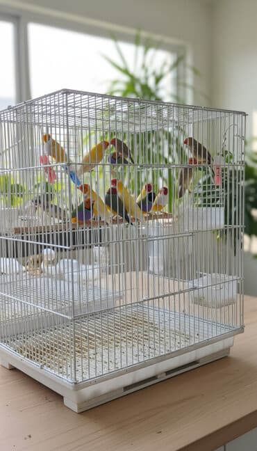 Amadin quldalar .cute hazır quşlardır. erkekler 100 manat. tek maya