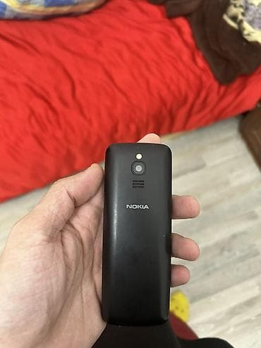 printer telefon: Nokia 4 GB, rəng - Qara, Düyməli — 2
